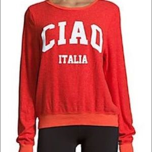 WILDFOX ciao Italia sweatshirt